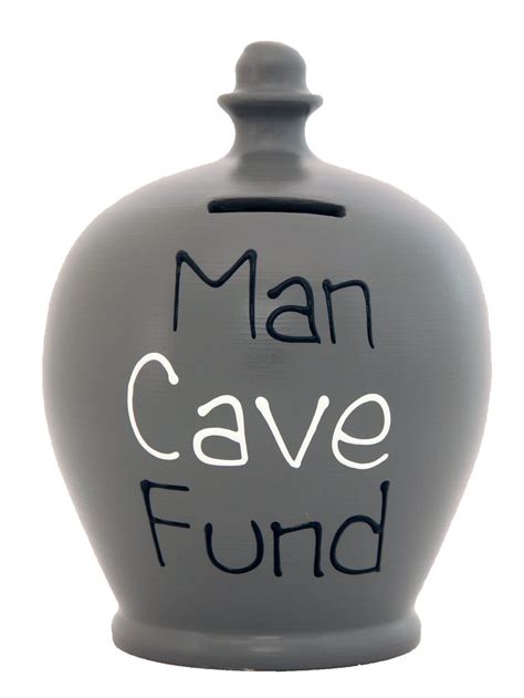 Terramundi Money Pot Man Cave Fund Grey Nantucket Ts