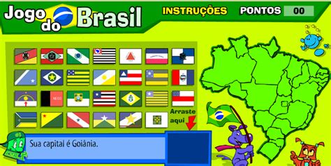 Jogo De Geografia Bandeiras Dos Estados Brasileiros