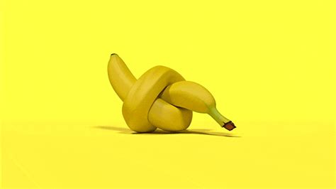 Banana Project The Human Bananas In Gif By Elias Freiberger And Xander Marritt Collater Al