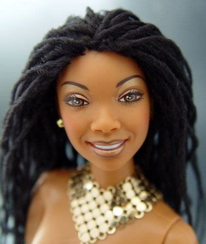 Brandy Doll With Locks Natural Hair Doll Black Barbie Barbie Hair