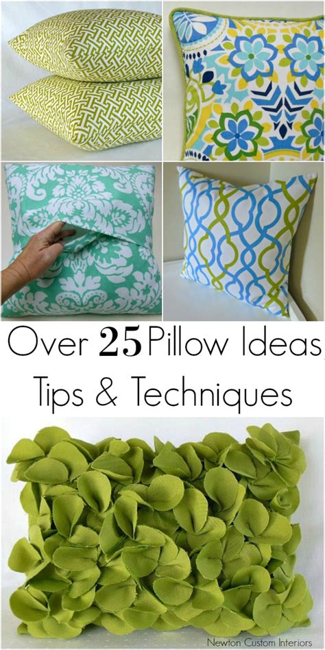 While designing your photo pillow, choose a theme, such. How To Make Pillows - Newton Custom Interiors