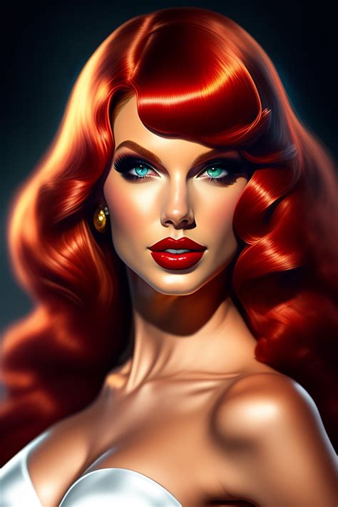 Lexica Taylor Swift Cosplaying As Jessica Rabbit By Artgerm Deviantart