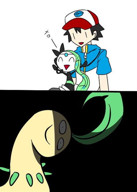 Ash Ketchum Bayleef Meloetta Creatures Company Game Freak