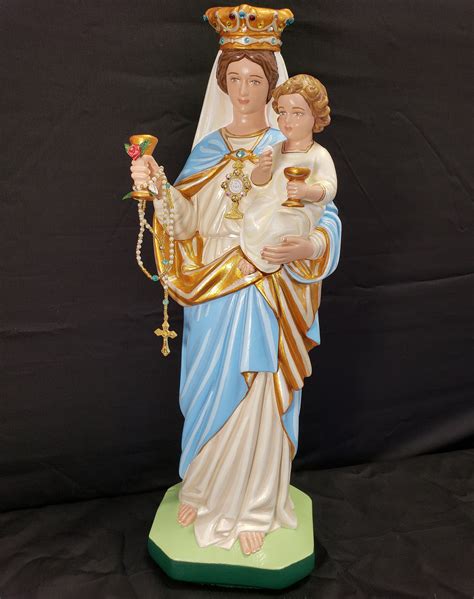 Our Lady Of The Most Blessed Sacrament And The Infant Jesus 16 Mary