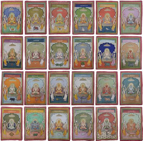 24 Jain Tirthankaras Artisera
