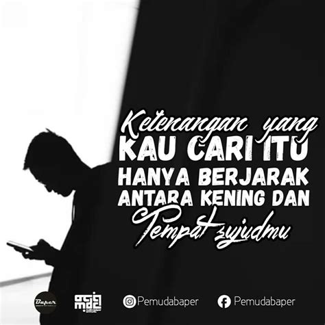 Terjawab • terverifikasi oleh ahli. Ketenangan yang kau cari itu hanya berjarak antara kening ...