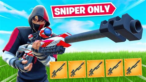 This has included escape rooms, challenges, and any type of game you could imagine. The SNIPER ONLY Challenge In Fortnite! - YouTube