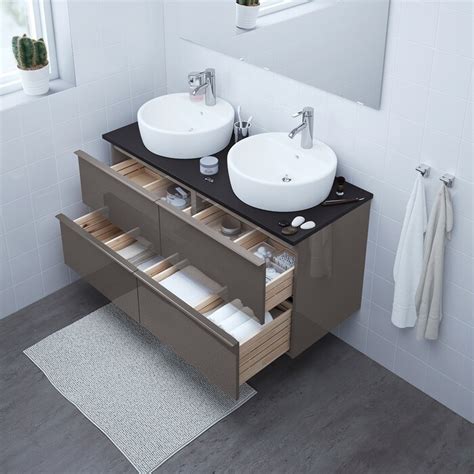 We spend so much time cooking, dining and socialising in our kitchens that we need them to be functional and practical but also inviting and attractive at the same time. GODMORGON/TOLKEN / TÖRNVIKEN Wsh-stnd w countertop 45 wsh ...