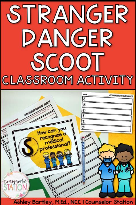 Stranger Danger Scoot Classroom Activity Stranger Danger Lessons