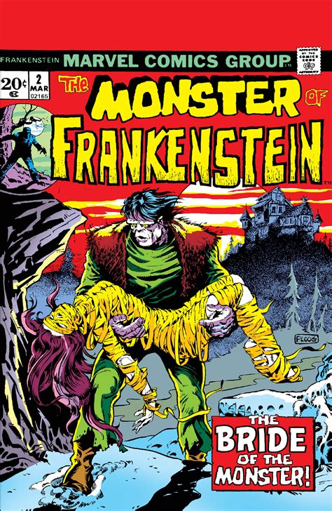 Frankenstein 1973 2 Comic Issues Marvel