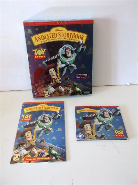 Disney Toy Story Animated Storybook Cd Rom With Book 1996 Windows And Mac 1836955497