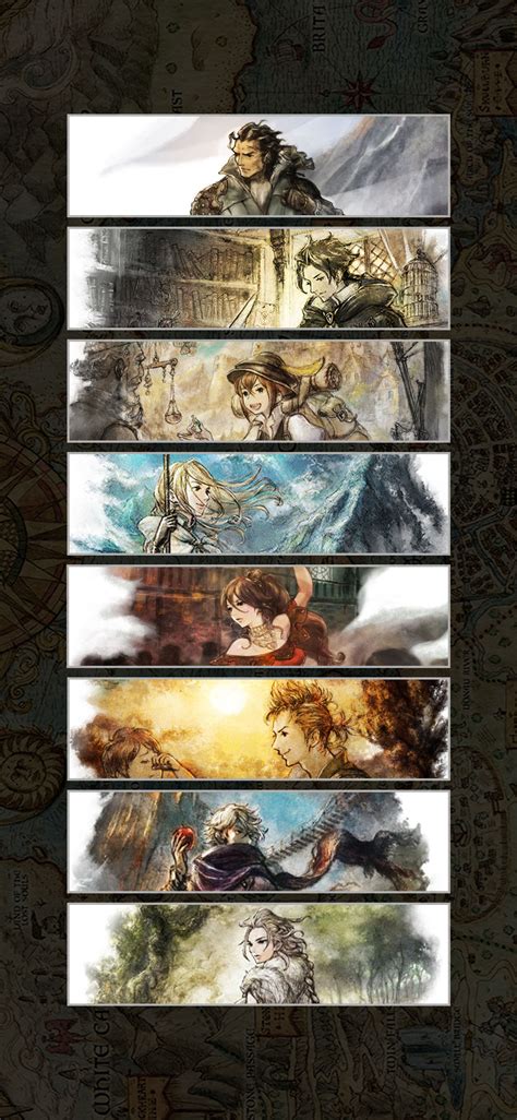 Octopath Traveler Desktop And Mobile Wallpaper | Switch RPG