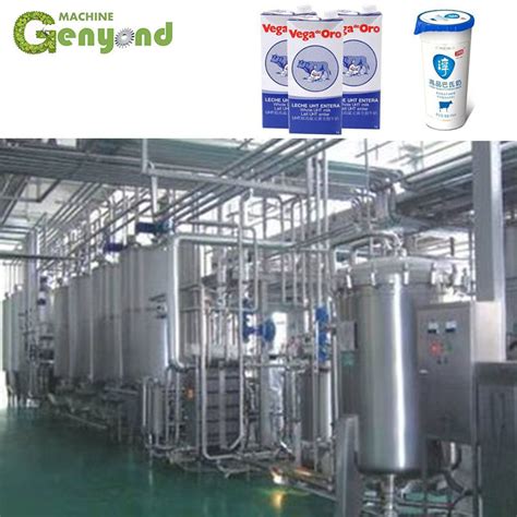 Complete Uht Milk Production Line Mini Dairy Processing Plant Equipment