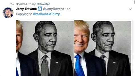 Trump Retweets Meme Of His Obama Eclipse Cnnpolitics