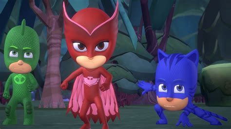 Pj Masks Heroes Of The Night Moonfizzle Balls In The Park Youtube