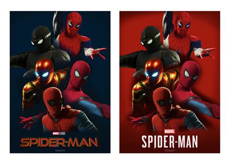 Afiq Khairul Spider Man Suits Poster