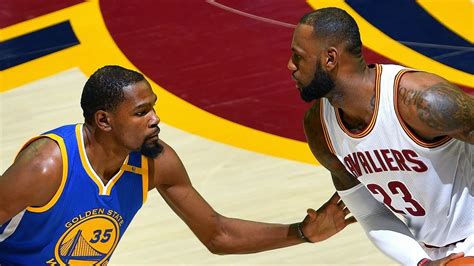The Full Superstar Duel Kevin Durant Vs Lebron James In Nba Finals