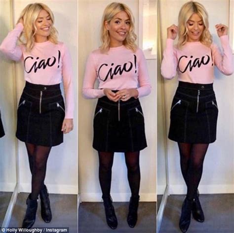Holly Willoughby Wows As She Returns To This Morning Daily Mail Online