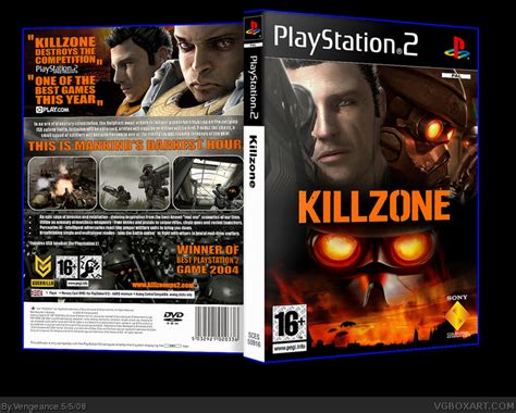 Killzone Playstation 2 Box Art Cover By Vengeance