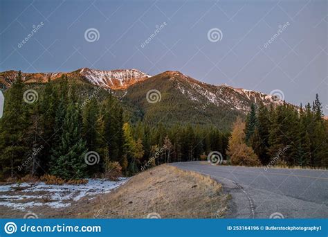 Views From The Roadside During A Drive Through The Park Peter Lougheed