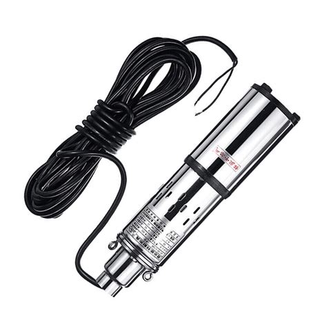 Dc 24v 200w Submersible Pump Deep Well Water Pump Stainless Steel 1 2m³ H New Ebay