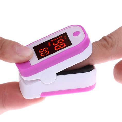 Finger Pulse Oxygen Saturation Monitor Blood Pressure Monitor Meter