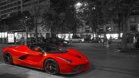 Free Download Super Red Car Laferrari Hd Wallpapers 4k Wallpapers