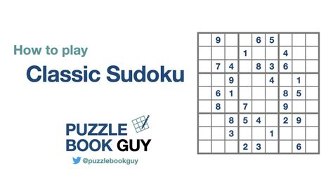 How To Play Sudoku Youtube
