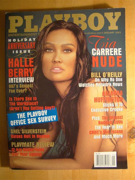 Original Playboy Magazine January Tia Carrere Nude Rebecca Anne My