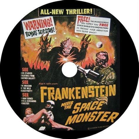 Frankenstein Meets The Space Monster 1965 Horror Sci Fi Classic Dvd