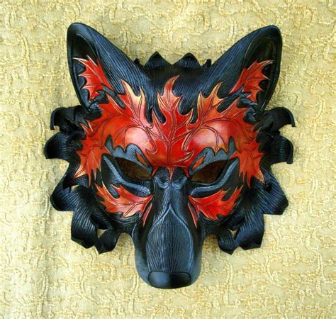 Masks Crafts Masks Art Cyberpunk Wolf Mask Japanese Mask Craft