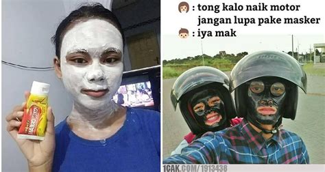 Kekonyolan Orang Yang Gagal Paham Soal Masker Wajah Pakai Skincare Nggak Semudah Itu Fernandes~