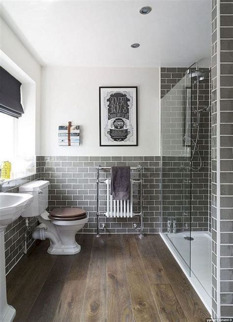 You want to choose a floor that. 47+ Awesome Farmhouse Bathroom Tile Floor Decor Ideas and ...