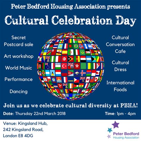 Cultural Celebration Day Peter Bedford Housing Association