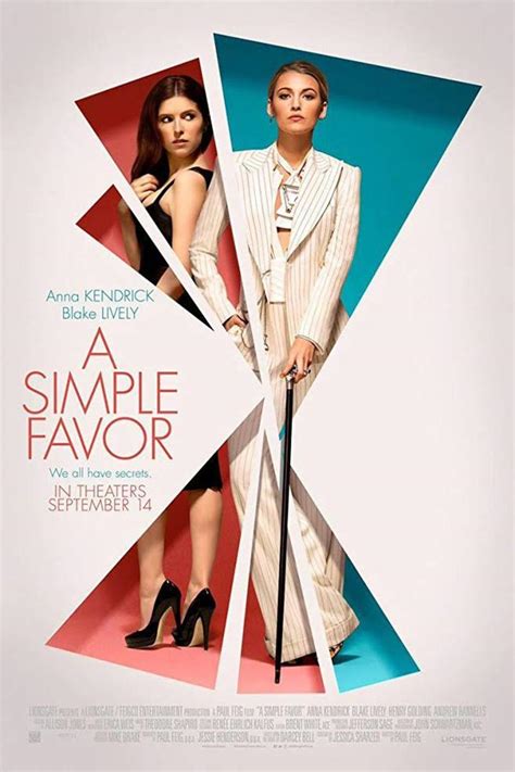 Top 10 Gritty Movies Like A Simple Favor ReelRundown