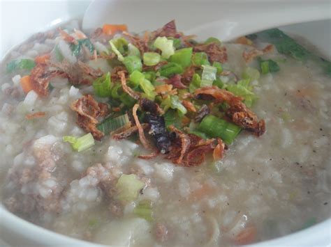 Lagi mudah jika anda mempunyai pressure cooker. JUICY CAFE: BUBUR NASI DAGING