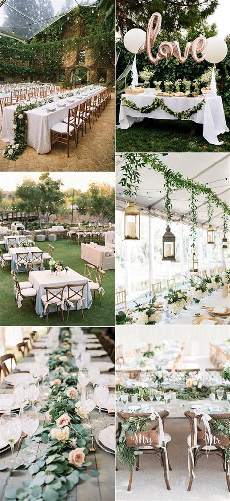 Outdoor Simple Wedding Decoration Ideas For Reception