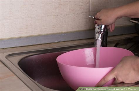 3 Ways to Clean a Carpet Without a Vacuum - wikiHow