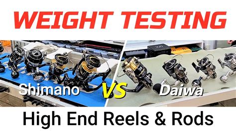 Weight Testing High End Shimano Daiwa Reels And Shore Jigging Rods