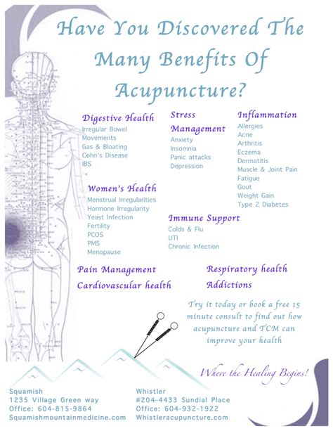 Benefits Of Acupuncture