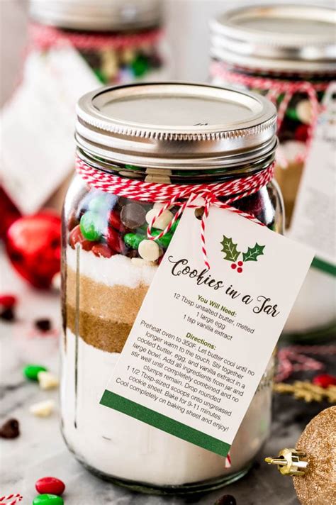 Diy Christmas Mason Jar Gifts Sparkling Boy Ideas