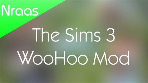 Sims 3 Woohoo Mod Youtube