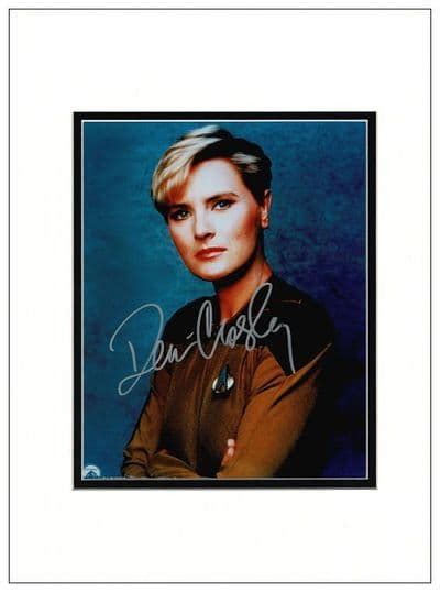 Denise Crosby Autograph Signed Photo The Next Generation
