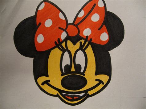 Como Dibujar La Cara De La Minnie Imagui Mouse Para Dibujar Dibujos