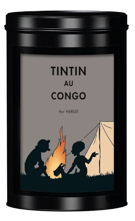 Universo Tintín Tintin En El Congo LitografÍas Figurita Y CafÉ
