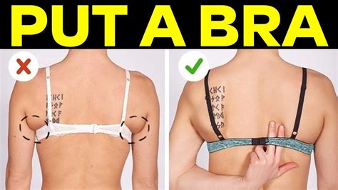 Are You Putting On Your Bra Correctly Women S Health Tips Bra