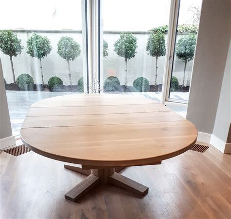 “cylinder” Limed Oak Dining Table Shane Tubrid Furniture By Design
