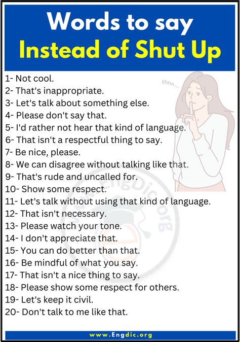 220 other ways to say shut up synonyms of shut up engdic