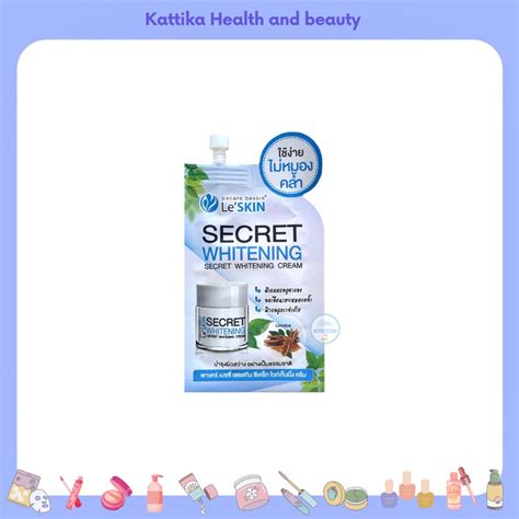 Leskin Secret Whitening Cream 8 Ml Shopee Thailand