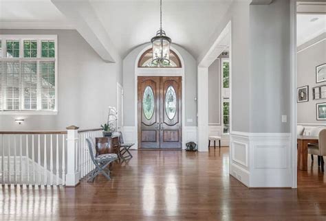 Starburst light fixture bathroom transitional with. 50 Transitional Style Foyer Ideas (Photos)
